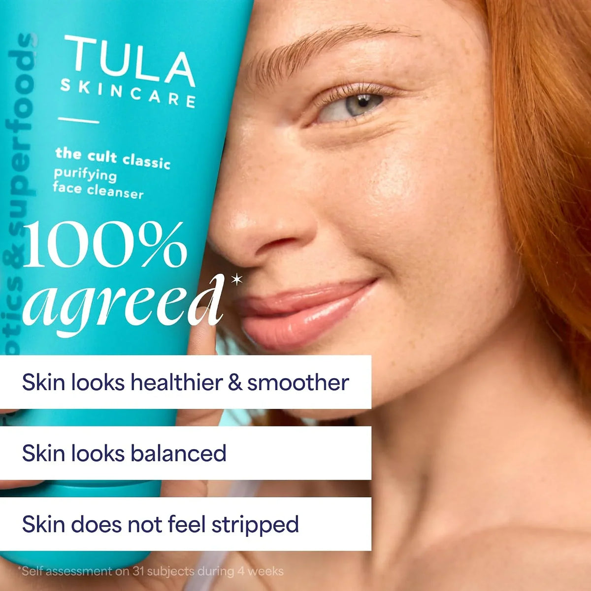 TULA The Cult Classic Purifying Face Cleanser, 4.2 fl oz