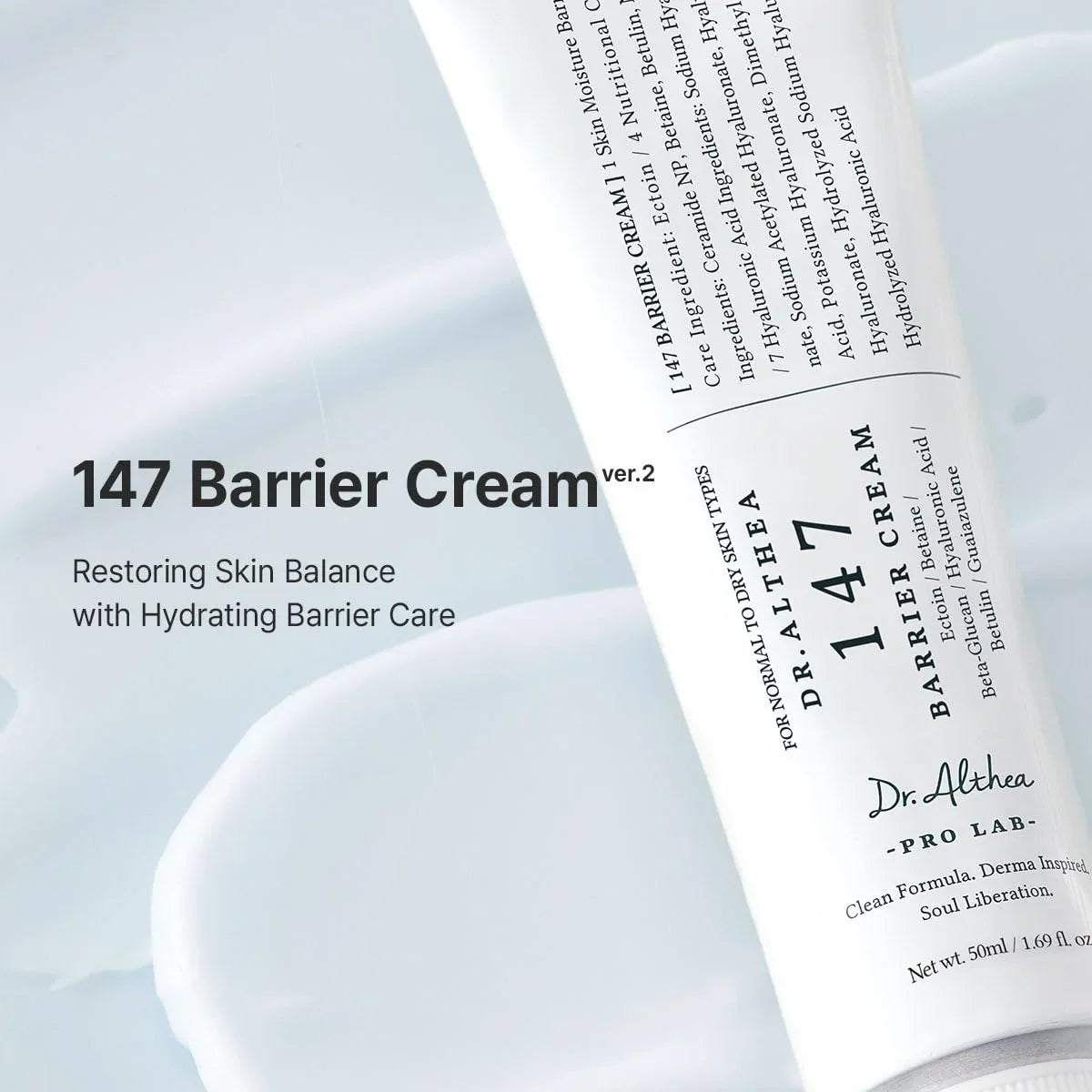 Dr.Althea 147 Barrier Cream, 1.69 Fl Oz (Ver.2 - Pack of 1)