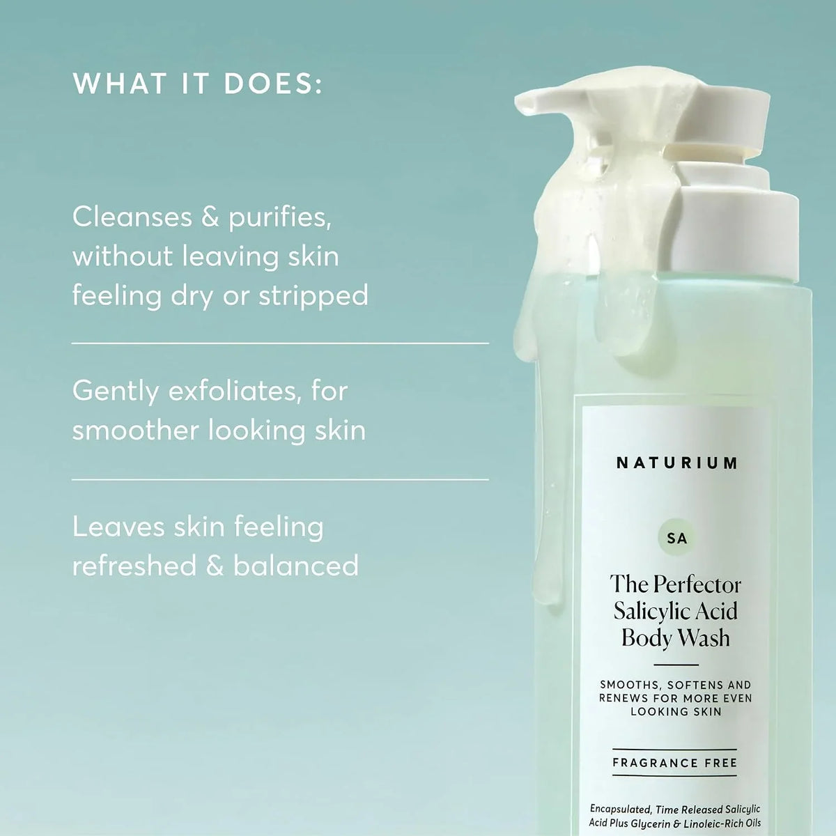 Naturium The Multi-Vitamin Daily Nutrients Body Wash, Hydrating Cleanser, 16.9 oz