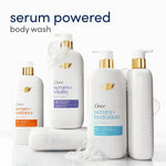 Dove Serum+ Hydration Body Wash Hyaluronic Acid 6% Hydration Serum, 18.5 oz