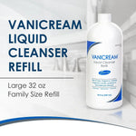 Vanicream Liquid Cleanser Refill, Gentle Body & Face Wash, 32 Fl Oz
