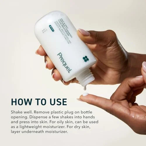 Prequel Skin Hydrating Moisturizer Face Cream, Ceramide Peptide Lotion