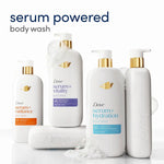 Dove Serum+ Hydration Body Wash Hyaluronic Acid 6% Hydration Serum, 18.5 oz