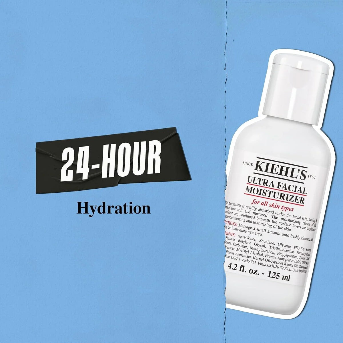 Kiehl's - Ultra Facial Cream Daily Moisturizer with 4.5% Squalane