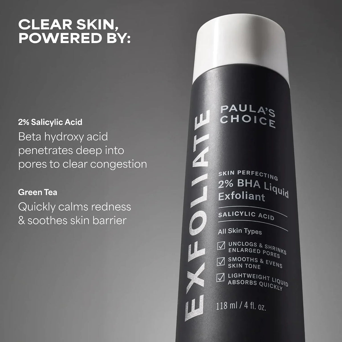 Paula's Choice SKIN PERFECTING 2% BHA Liquid Leave-On Exfoliant