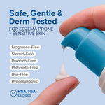 Triple Paste Derma Eczema Barrier Cream, Colloidal Oatmeal & Ectoin, 7 oz