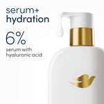 Dove Serum+ Hydration Body Wash Hyaluronic Acid 6% Hydration Serum, 18.5 oz