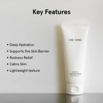 ONE THING Centella Soothing Cream 3.38 Fl Oz | CICA Beta Glucan Hydrating Calming Facial Vegan Moisturizer for All, Sensitive Skin Types, Barrier Redness Irritation Relief | Korean Skin Care