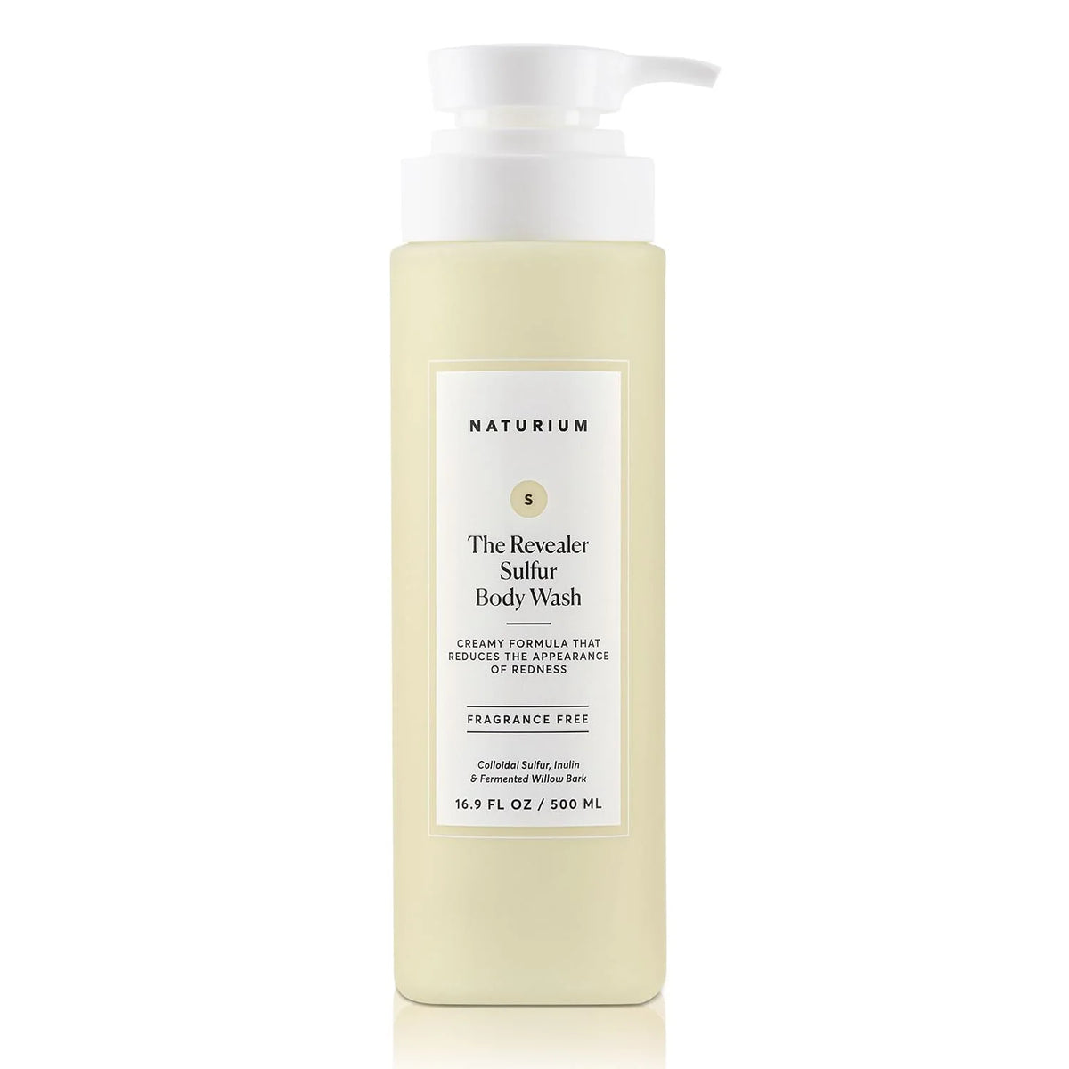 Naturium The Multi-Vitamin Daily Nutrients Body Wash, Hydrating Cleanser, 16.9 oz