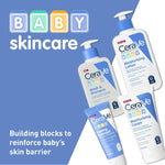 CeraVe Baby Lotion, Baby Skin Moisturizer with Vitamin E & Niacinamide,16oz