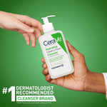 CeraVe Hydrating Cream To Foam Cleanser, Face Wash for Dry Skin,16oz Refill