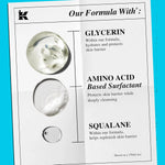 Kiehl's - Ultra Facial Barrier-Hydrating Cleanser, Cream to Foam Formula