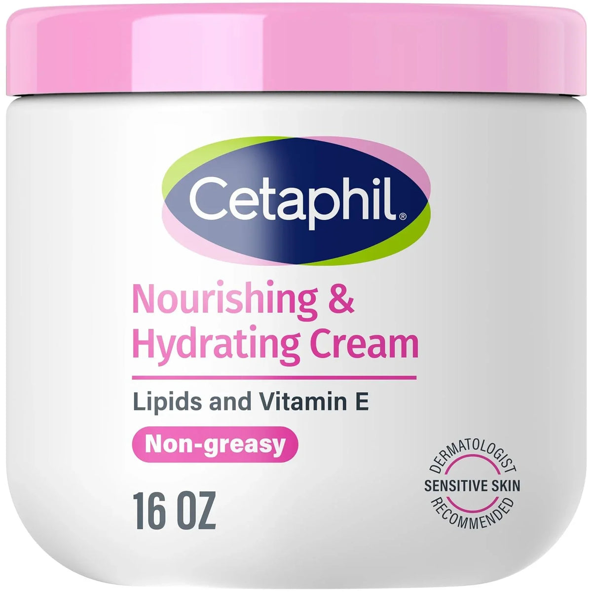 Cetaphil Nourishing Body Cream, Oil-Infused, Very Dry Skin, 16oz