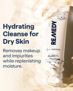 REMEDY Cream-to-Foam Cleanser, Hydrating Face Wash for Sensitive Skin