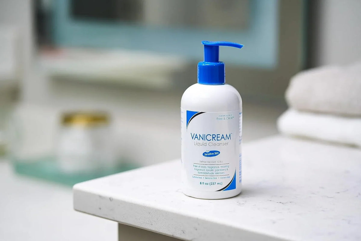 Vanicream Liquid Cleanser Refill, Gentle Body & Face Wash, 32 Fl Oz