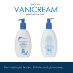 Vanicream Moisturizing Skin Cream 16oz and Gentle Facial Cleanser with Pump 8oz for Sensitive Skin
