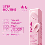 BYOMA Moisturizer Face Cream for Daily Use, Lightweight, Oil-Free