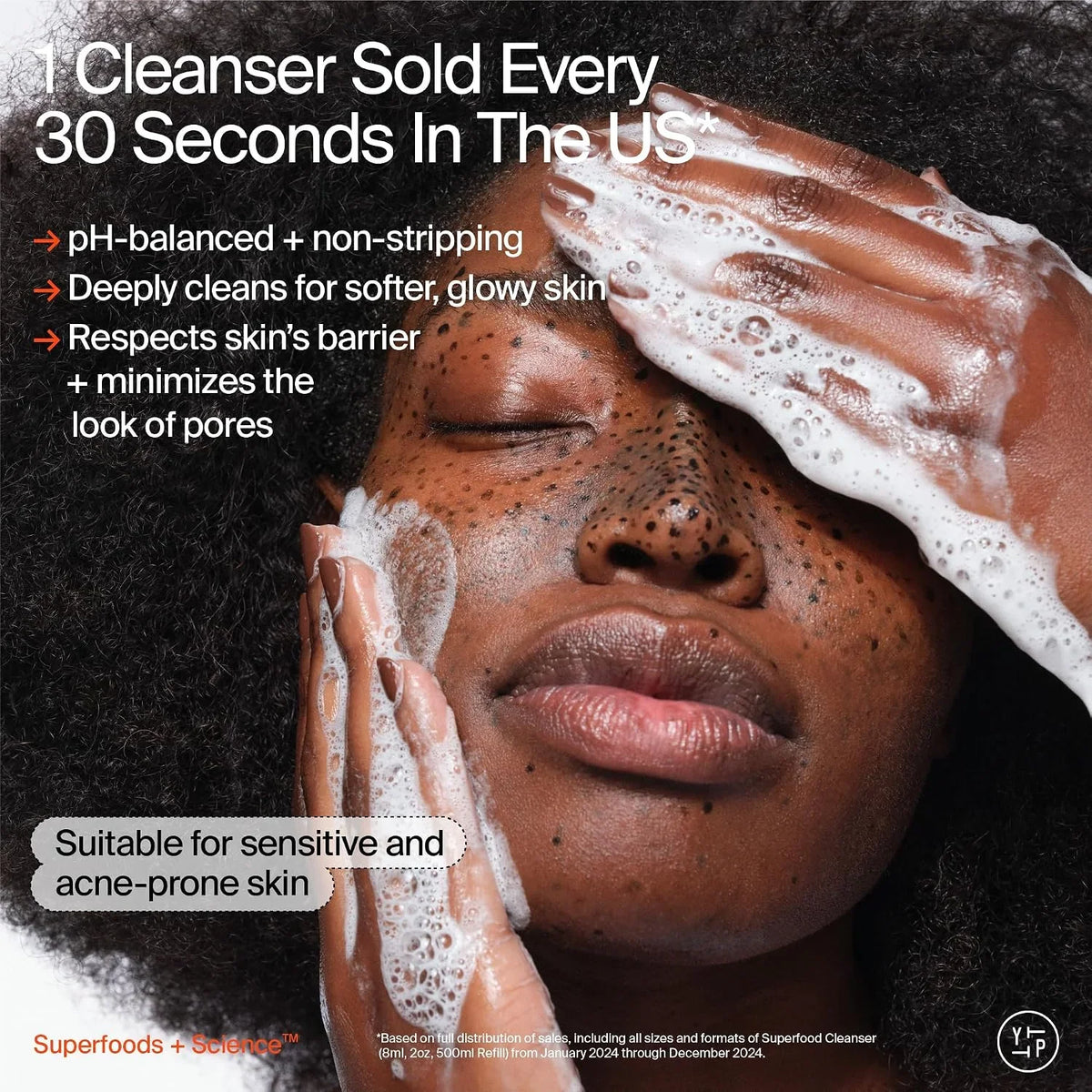 Youth To The People Superfood Cleanser - Kale + Spinach Hydrating Face Wash