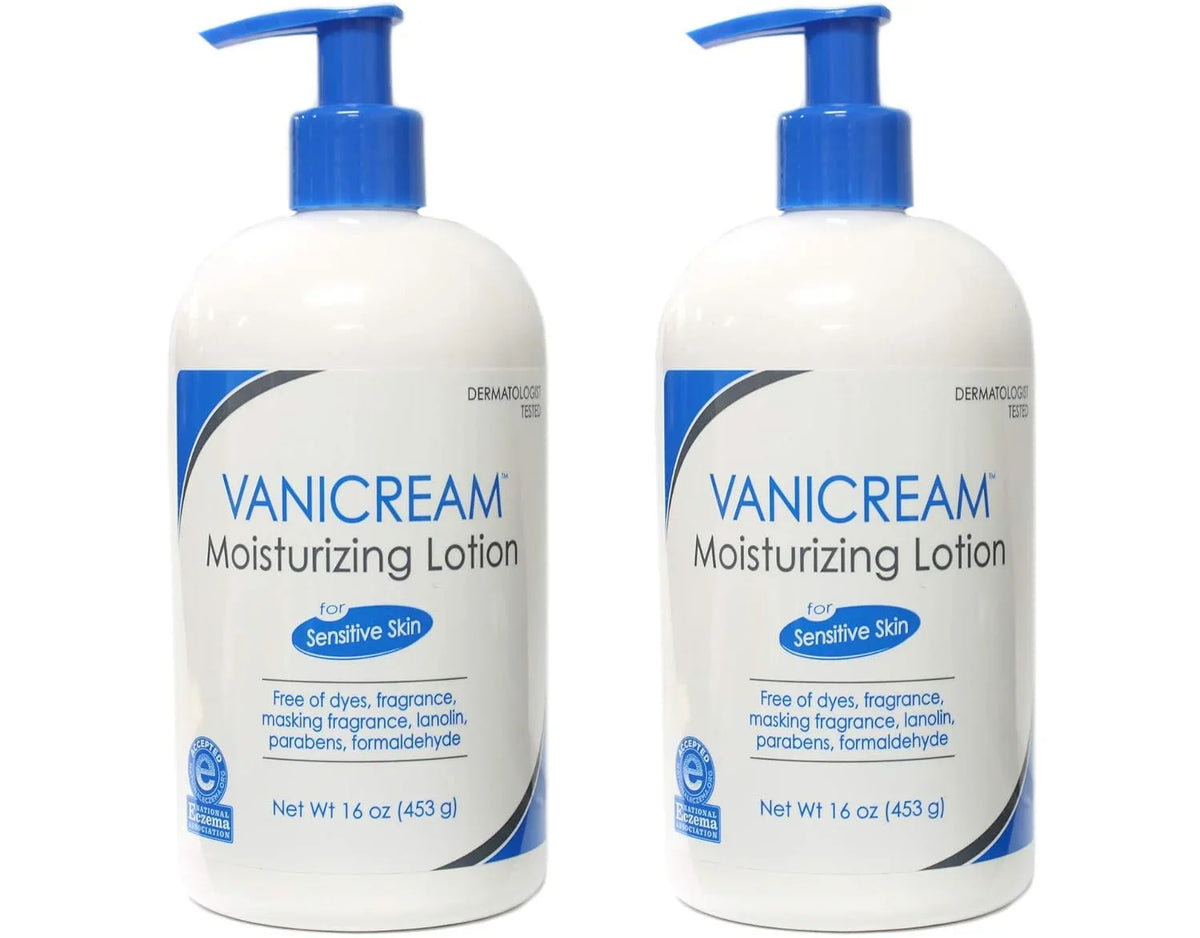 Vanicream Moisturizing Lotion for Sensitive Skin, 16 Ounce (Pack of 3)