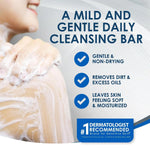 Vanicream Cleansing Bar, Gentle Body & Facial Cleanser, 3.9 Oz, Pack of 12