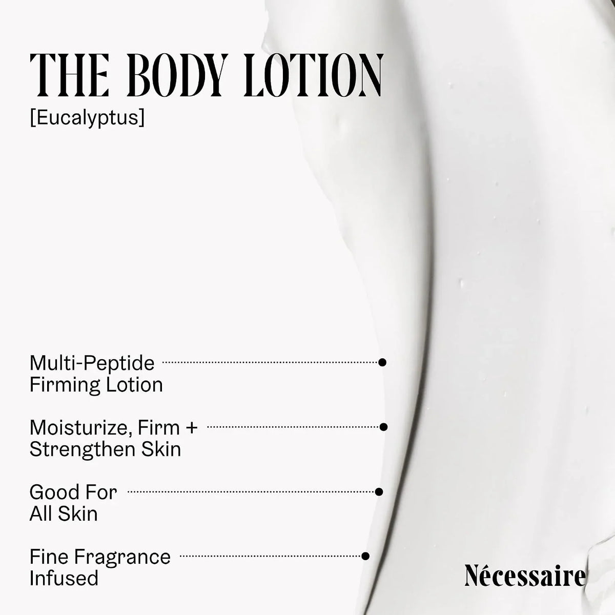 The Body Lotion Santal. Multi-Peptide Firming Body Lotion With Niacinamide
