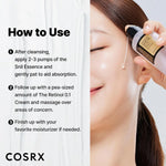 COSRX Snail 96% Mucin Essence 2ea & Retinol 0.1% Cream Mini Sample 1ea