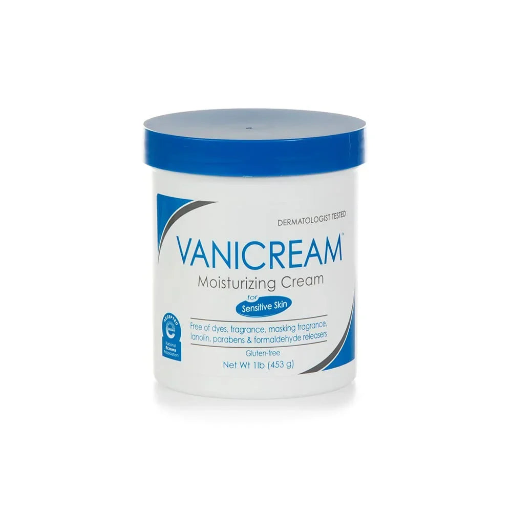 Vanicream Moisturizing Cream and Gentle Body Wash Bundle, 16 Ounce Cream and 12 fl oz Wash