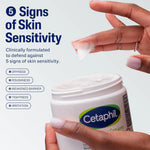 Cetaphil Moisturizing Cream, Dry Sensitive Skin, Fragrance Free, 16 Ounce (Pack of 12)