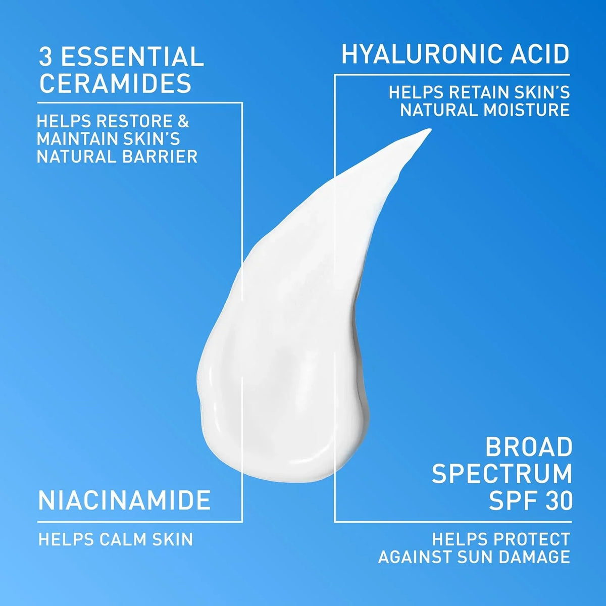 CeraVe AM Daily Facial Moisturizer with SPF 50, Face Sunscreen, 3oz