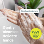 ATTITUDE Gentle Hand Soap, 4X Refill, Oat, Unscented, 67.6 oz