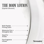 The Body Lotion Santal. Multi-Peptide Firming Body Lotion With Niacinamide
