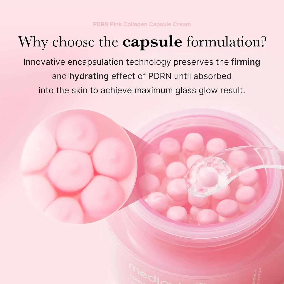 medicube Capsule Cream with Deep Vitamin C for Uneven Skin Tone & Texture