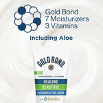 Gold Bond Healing Sensitive Daily Body & Face Lotion for Women & Men, 21 oz