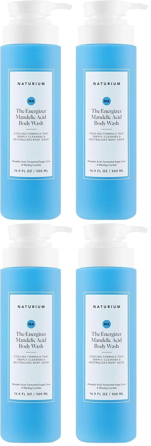 Naturium The Multi-Vitamin Daily Nutrients Body Wash, Hydrating Cleanser, 16.9 oz