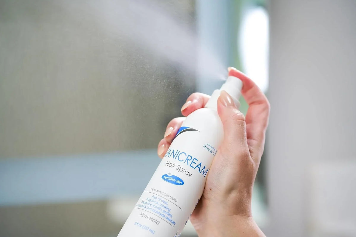 Vanicream Hairspray For Sensitive Skin, 8 Ounce, Packaging May Vary & Hair Styling Gel, Fragrance and Gluten Free, Unscented, 7 Oz