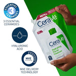 CeraVe Hydrating Cleanser with Hyaluronic Acid, Gentle Face Cleanser, 16oz