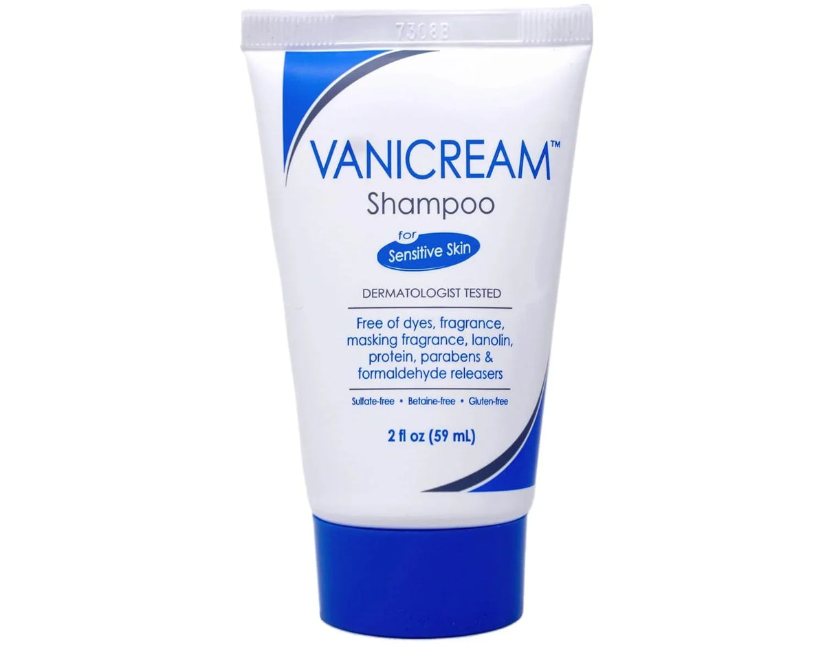 Free & Clear Shampoo, 2 Ounce Travel Size (Pack of 2)