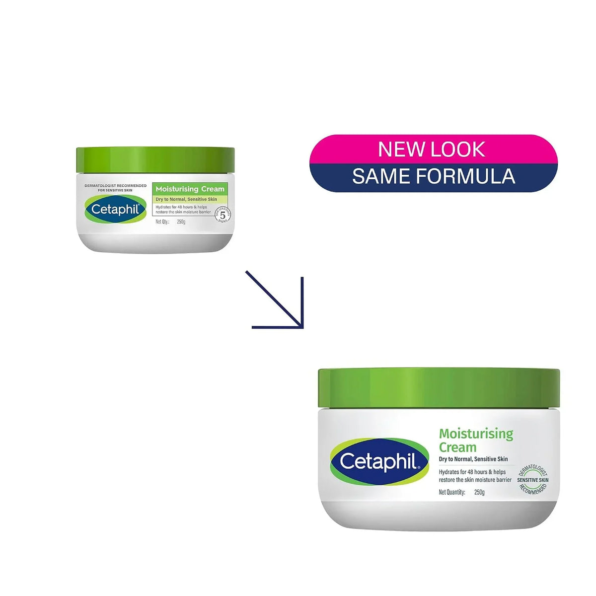 Cetaphil Moisturizing Cream, Dry Sensitive Skin, Fragrance Free, 16 Ounce (Pack of 12)