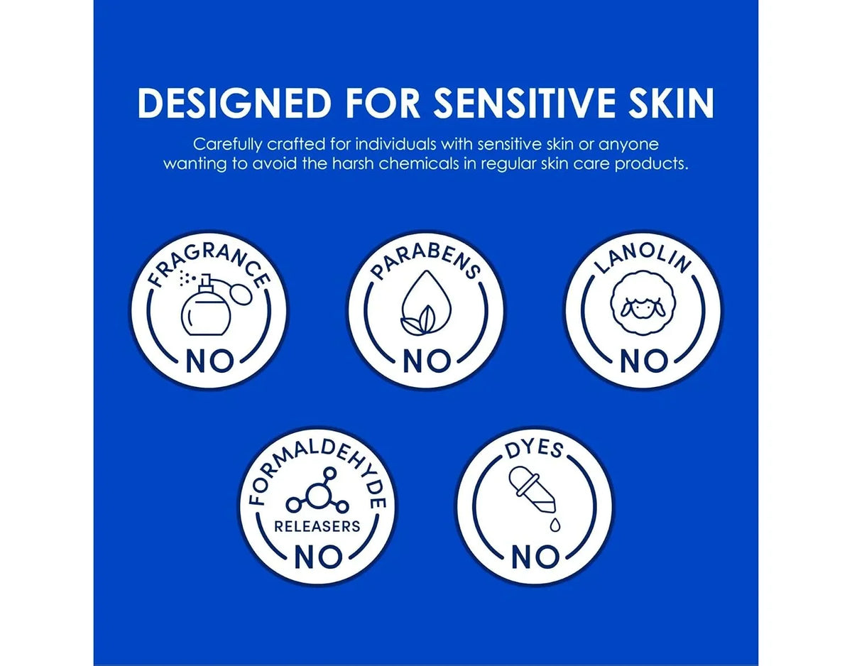 Vanicream Daily Facial Moisturizer 3 fl oz & Moisturizing Cream 16 oz Kit