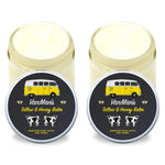 Vanman's Tallow and Honey Balm With No Added Scent (3 Pack) - Beef Tallow Face Moisturizer with Grass-Fed/Finished Beef Tallow for Skin, Organic Raw Honey and Beeswax, Cold Pressed Olive Oil - 2 oz