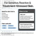 Skin Barrier Repair Cream for Eczema, Rosacea, Sensitive Dry Skin. Hydrating moisturizer, eczema relief cream soothes dry skin and redness. Face moisturizer & body cream for daily/nighttime use