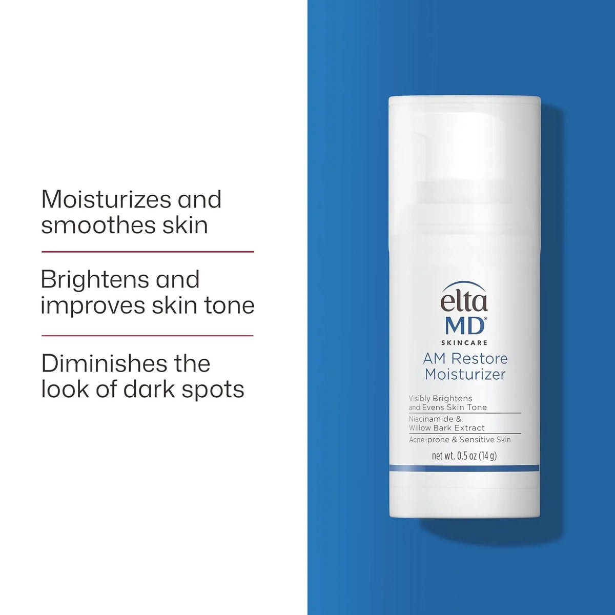EltaMD AM Restore Daily Lightweight Facial Moisturizer