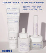 KORRES Greek Yoghurt Foaming Cream Cleanser, Deep Skin Cleansing 2.53 Fl Oz