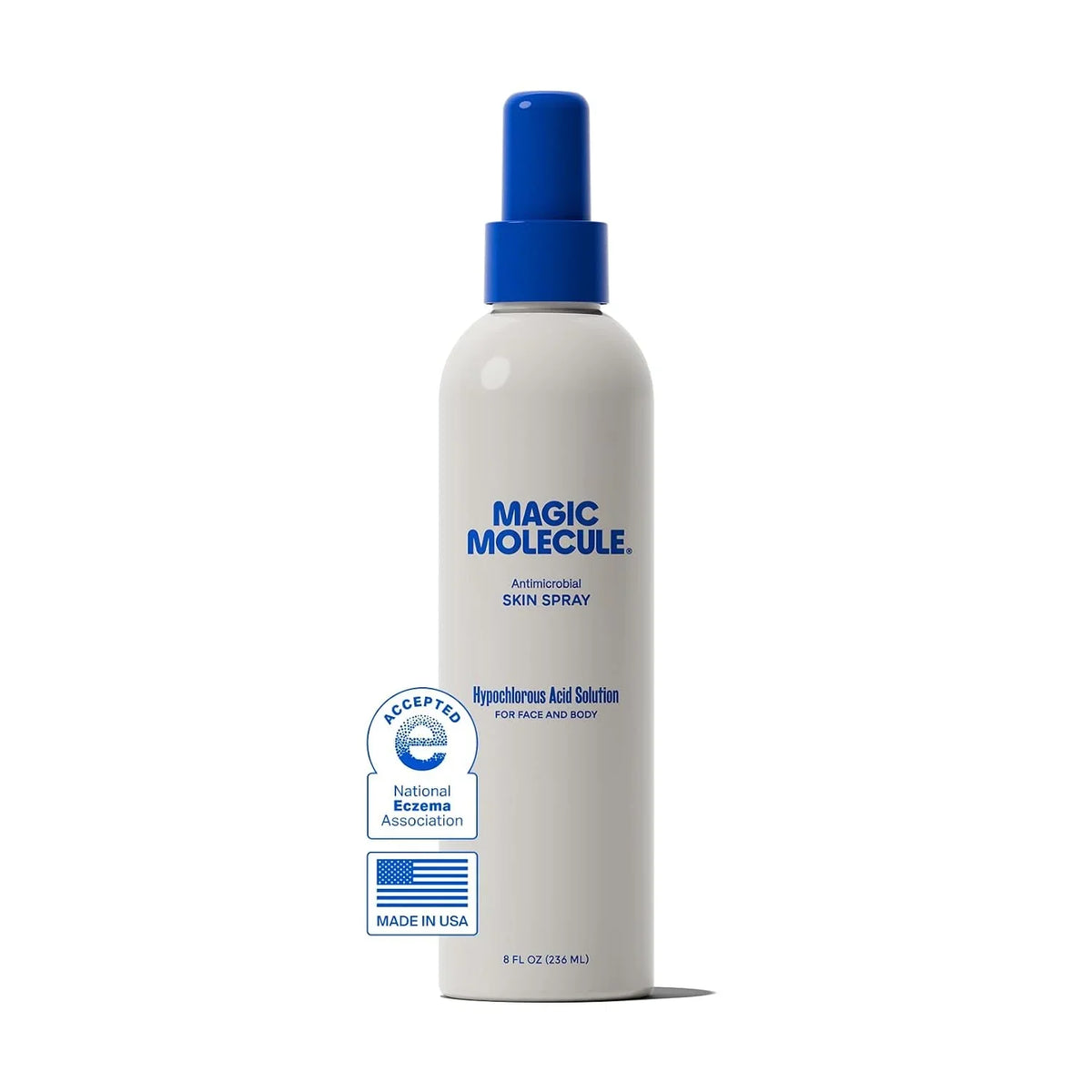 Magic Molecule Skin Spray, Hypochlorous Acid Formula, 8oz + 3.4oz 2PK