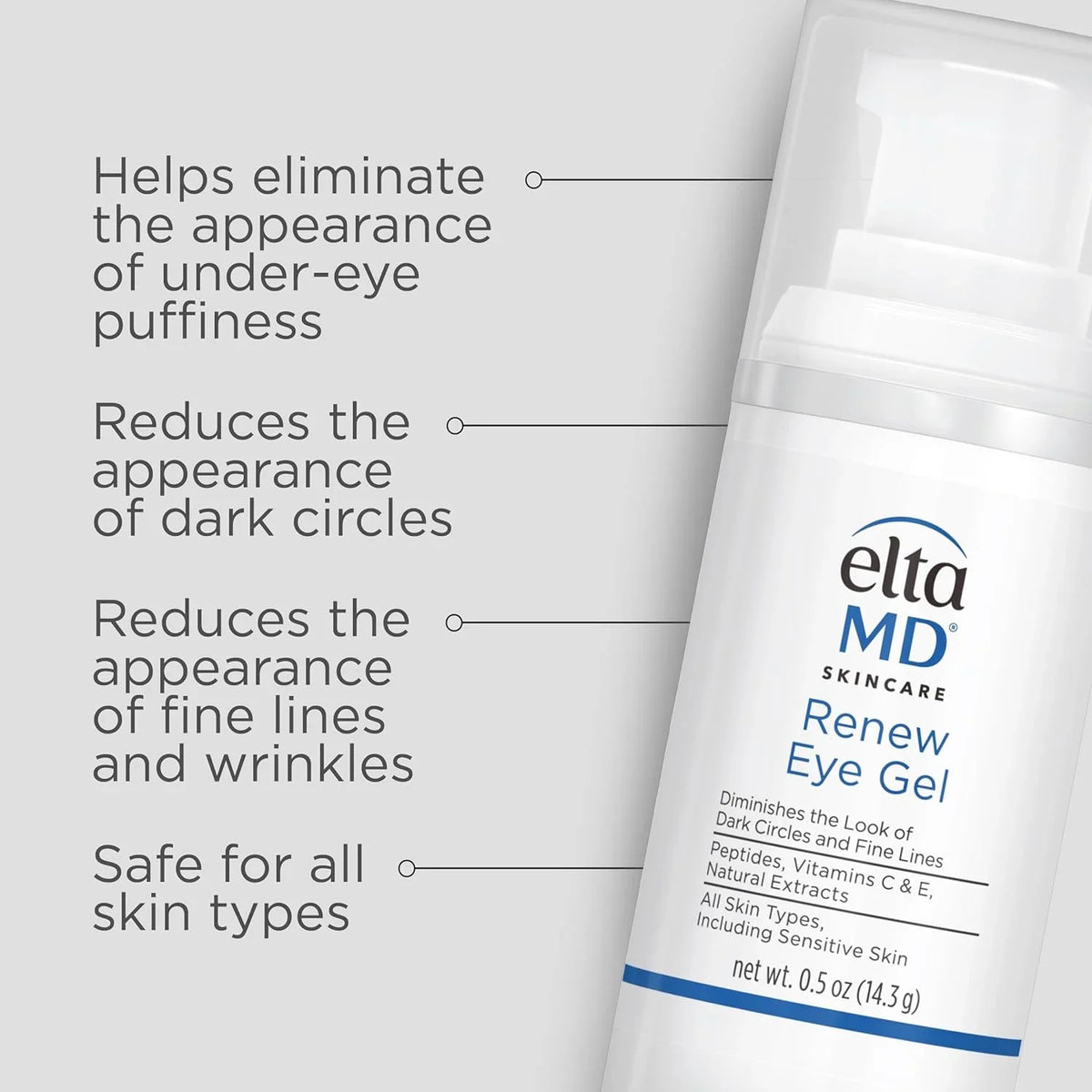 EltaMD Skin Recovery Amino Acid Foaming Face Wash, Fragrance-Free