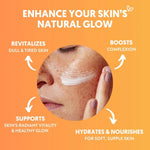 By Nature Vitamin C + Collagen Face Cream Cleanser - Daily Makeup Remover and Facial Wash from New Zealand (7 Oz) (Pack of 3)
