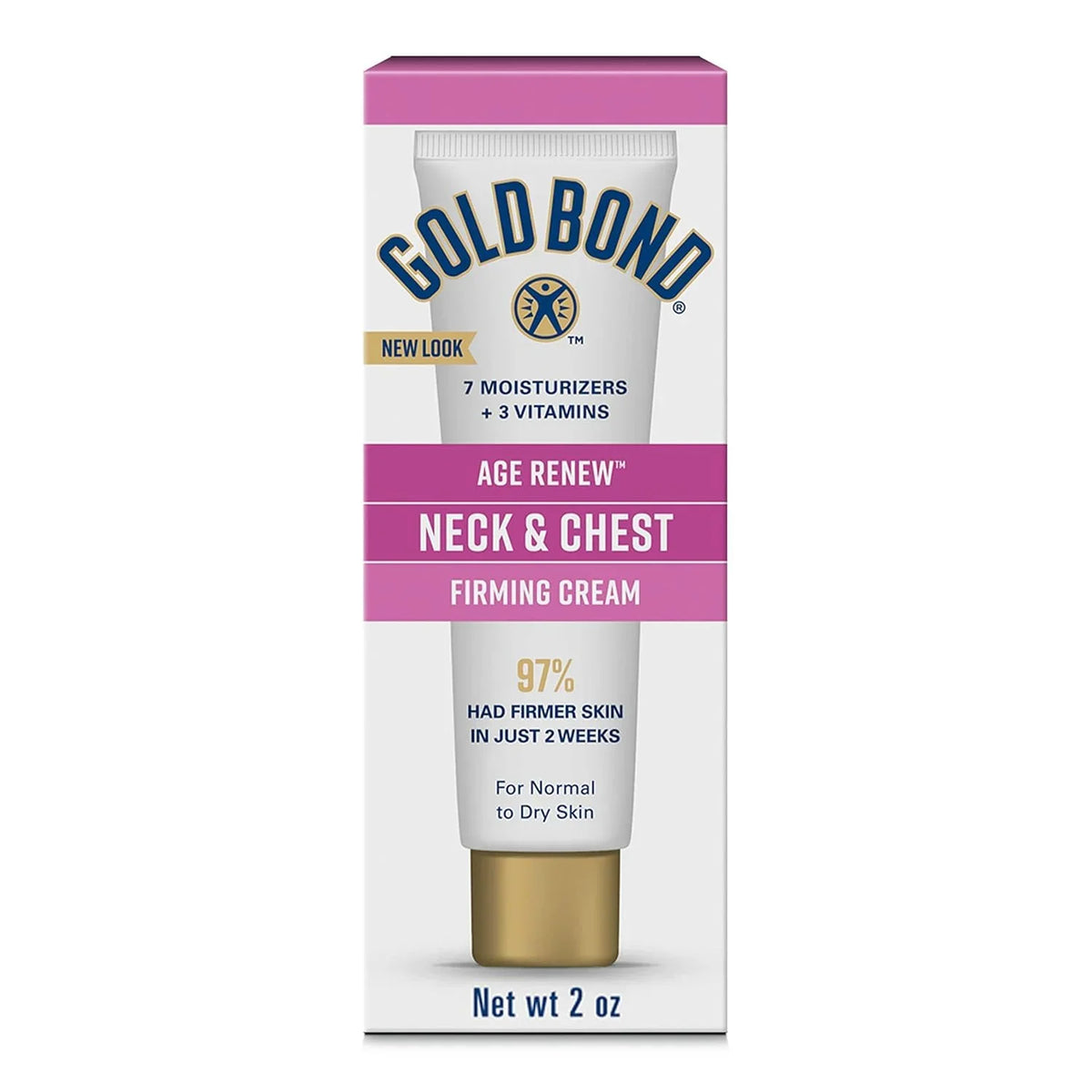 Gold Bond Ultimate Firming Neck & Chest Cream, 2 Oz (6 Pack)