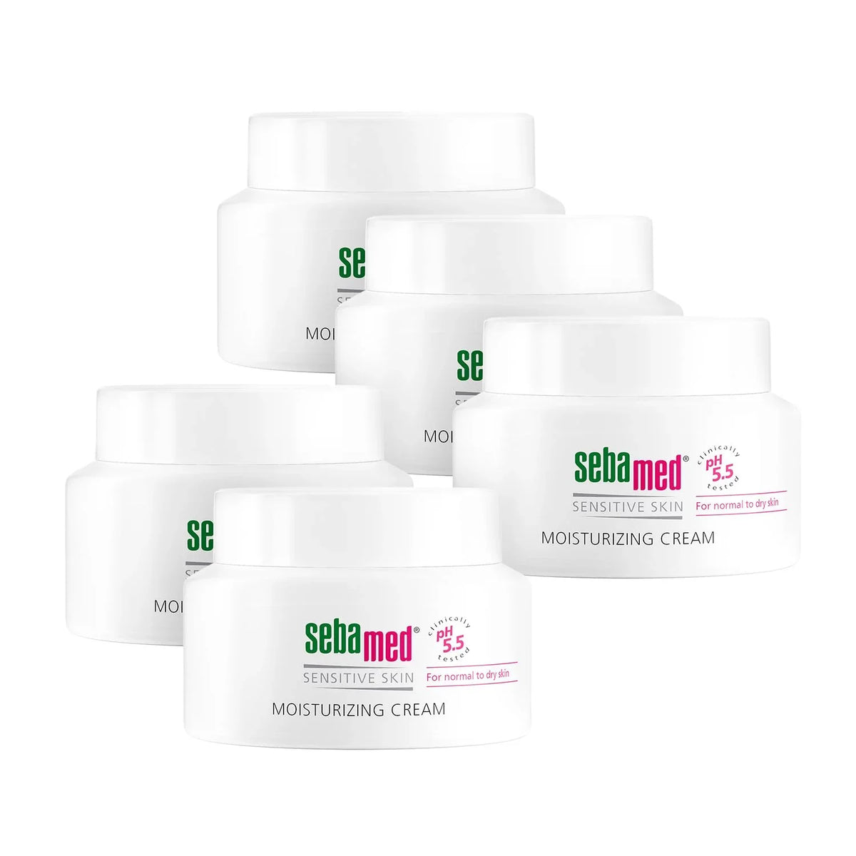 SEBAMED Moisturizing Face Cream for Sensitive Skin Antioxidant pH 5.5 Vitamin E Hypoallergenic 2.6 Fluid Ounces (75mL) Ultra Hydrating Dermatologist Recommended Moisturizer