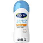 Cetaphil Ultra Gentle Refreshing Body Wash, Hypoallergenic, 16.9oz
