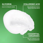 CeraVe Hydrating Cream To Foam Cleanser, Face Wash for Dry Skin,16oz Refill